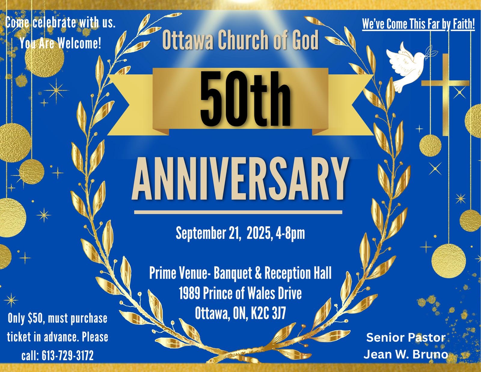Church Anniversary Celebration